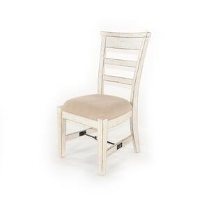 1604WS White Sand Side Chair, Cushion Seat