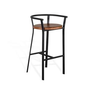 1621RO-30 30"H Barstool, Wood Seat