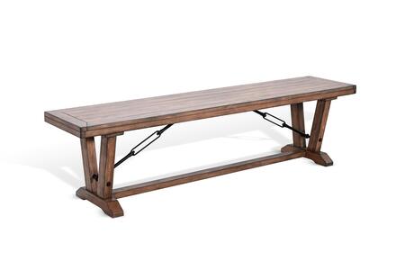 1668BU Yellowstone Bench W/ Turnbuckles