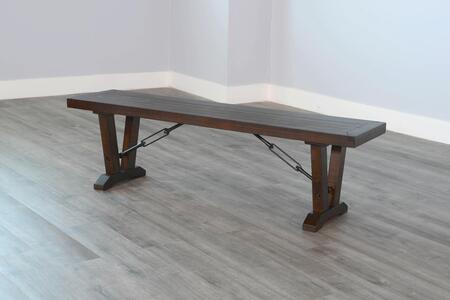 1668TL 70" Bench W/ Turn Buckles