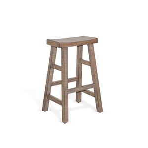 1768BP-30 Beach Pebble 30"H Saddle Seat Stool