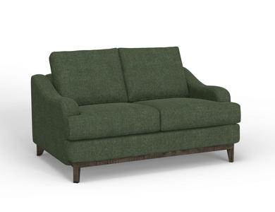 IUP635-LOV-111 Wooden Frame & Base, Loveseat "Alfa"