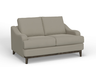 IUP635-LOV-151 Wooden Frame & Base, Loveseat "Alfa"