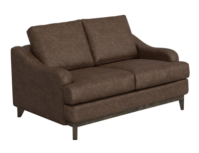 IUP635-LOV-212 Wooden Frame & Base, Loveseat "Alfa"