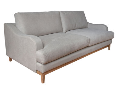 IUP635-SOF-151 Wooden Frame & Base, Sofa "Alfa"