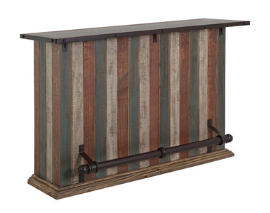 IFD967BAR-MC 1 Drawer, 2 Door Bar "Antique"