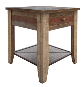 IFD968END 1 Drawer End Table "Antique"