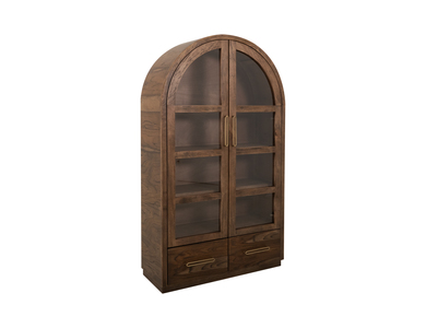IFD4221CAB 2 Drawer & 2 Glass Doors, Cabinet "Balam"