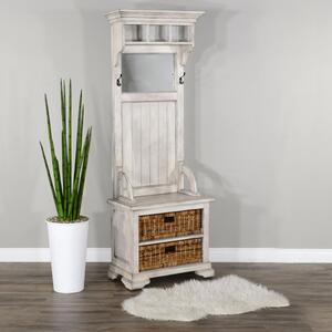 2045WW Narrow Halltree W/ Baskets