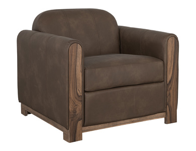 IUP422-ACH-231 Wooden Frame & Base, Armchair "Balam"