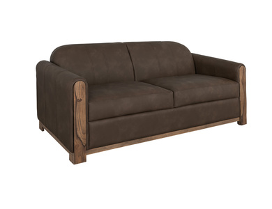 IUP422-LOV-212 Wooden Frame & Base, Loveseat "Balam"