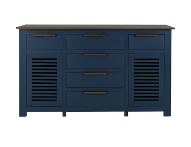 IFD8631BFFBL 6 Drawer, 2 Door, Buffet "Bonfire"