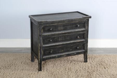 2081BS Black Sand Side Chest