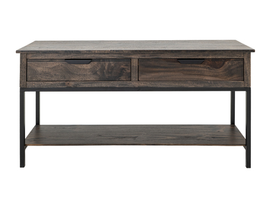 IFD2741SFT 2 Drawer, 1 Shelf Sofa Table "Dark Mita"