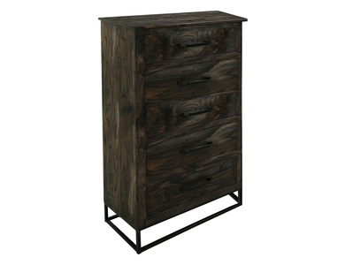 IFD1371CHT 5 Drawer, Chest "Dark Teak"