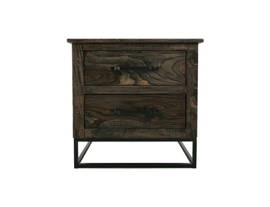 IFD1371NTS 2 Drawer Nightstand "Dark Teak"