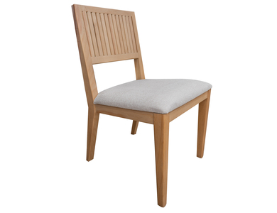 IFD6121CHR Upholstered Seat Wooden Chair "Giza"