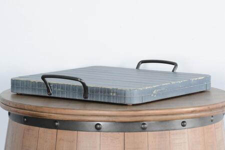 2098OB Ocean Blue Ottoman Tray