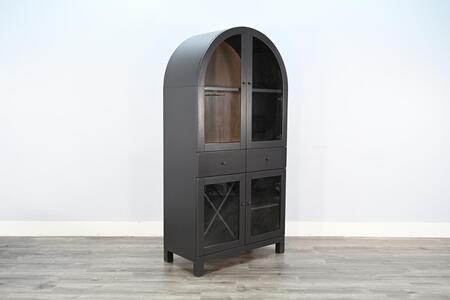 2117BL Wine Bar W/ Wine Rack