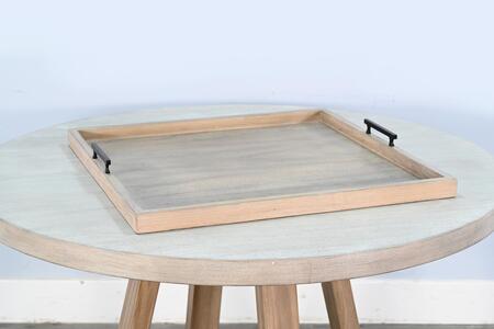 2152WE Square Tessa Ottoman Tray