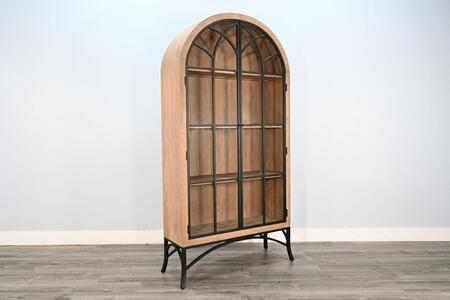 2153OG Ella Cabinet W/ Tempered Glass