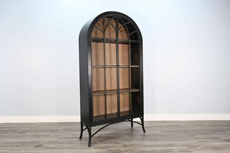 2153UO Ella Cabinet W/ Tempered Glass