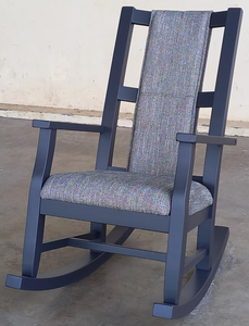 2159BL Mara Modern Rocker, Cushion Seat & Back