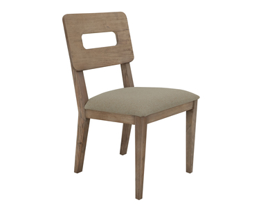 IFD6801CHR Upholstered Seat Wooden Chair "Luma"