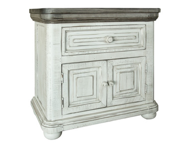 IFD768NTST 1 Drawer 2 Door Nightstand "Luna"