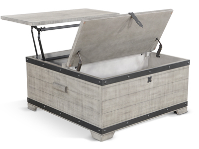 3169AG-C Coffee Table W/ Lift Top, Casters
