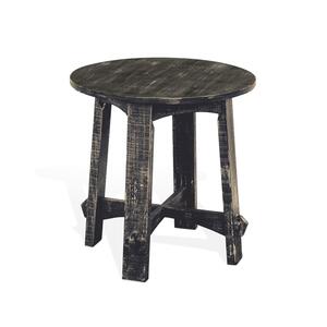 3172BS-CS Black Sand Chair Side Table