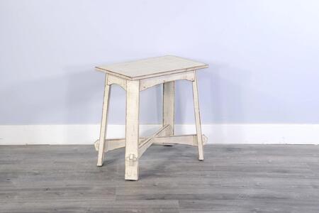 3172WS-CS White Sand Chair Side Table