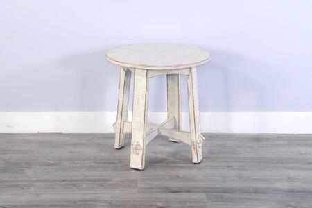 3172WS-E White Sand End Table