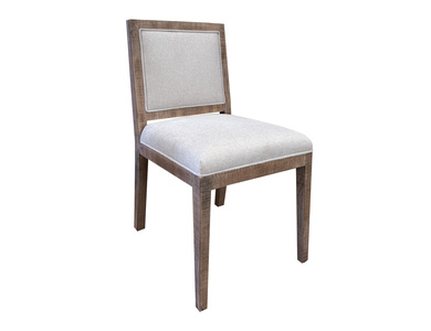 IFD2822CHU Upholstered Wooden Chair "Milo"