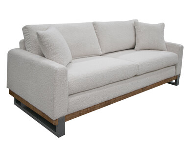 IUP241-SOF-101 Metal & Wood Base, Sofa "Mita"