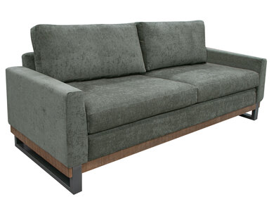 IUP241-SOF-111 Metal & Wood Base, Sofa "Mita"