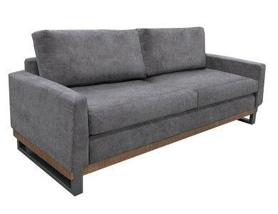 IUP241-SOF-121 Metal & Wood Base, Sofa "Mita"
