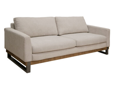 IUP241-SOF-161 Metal & Wood Base, Sofa "Mita"
