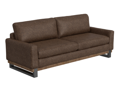 IUP241-SOF-212 Metal & Wood Base, Sofa "Mita"