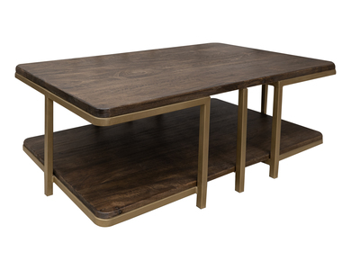 IFD3211CKT Metal Base Cocktail Table "Onix"
