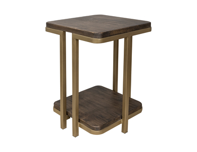IFD3211CST Metal Base Chairside Table "Onix"