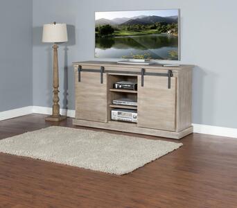 3577MA-2 65" TV Console W/ Barn Door