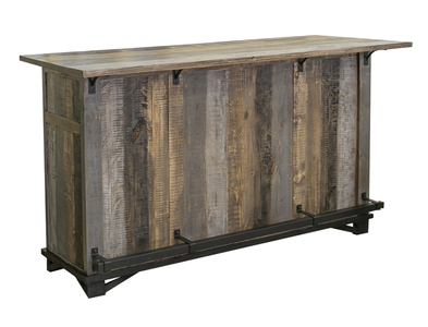IFD6441BAR 2 Drawer 2 Doors Bar "Loft Brown"