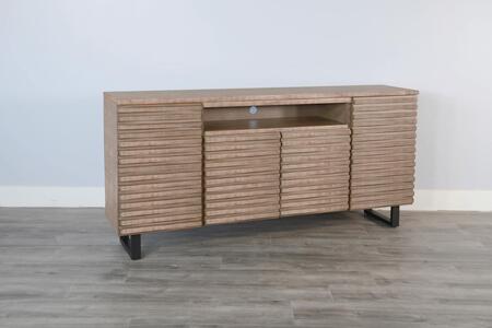 3646DR-72 72" Media Console / Server