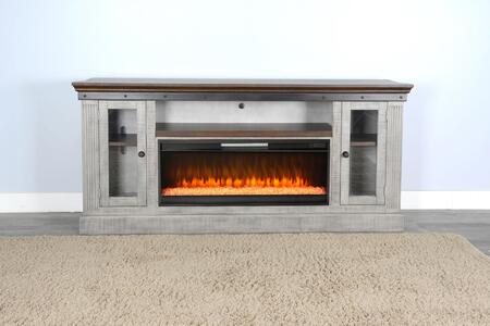3649TA-CF Media Console W/ Fireplace