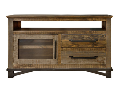 IFD6441STN52 2 Drawer 1 Door 52" TV Stand "Loft Brown"