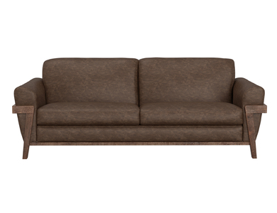 IUP644-SOF-212 Wooden Frame & Base, Sofa "Loft Brown"