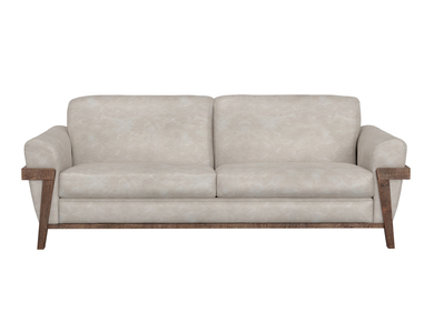 IUP644-SOF-210 Wooden Frame & Base, Sofa "Loft Brown"