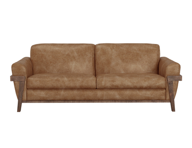 IUP644-SOF-202 Wooden Frame & Base, Sofa "Loft Brown"