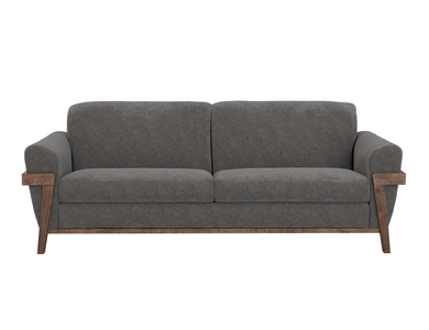 IUP644-SOF-121 Wooden Frame & Base, Sofa "Loft Brown"